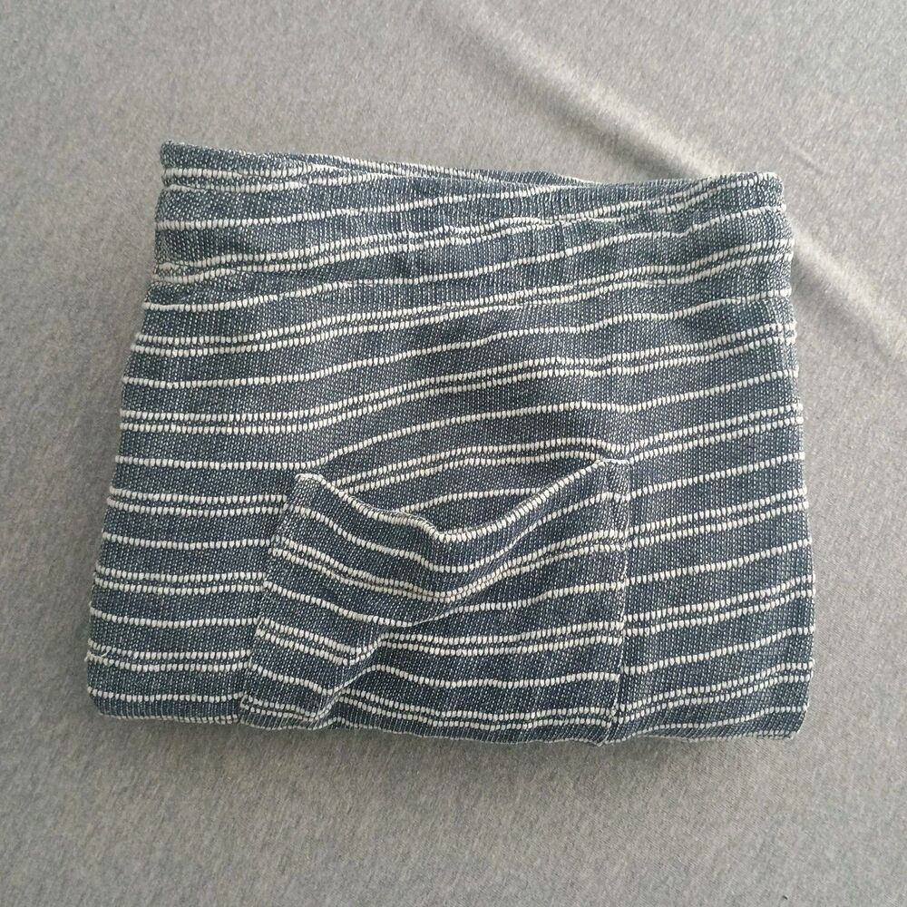 ONIA Towel Terry Shorts Men's Medium Blue White Striped